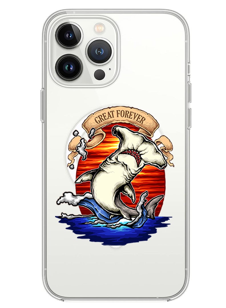 Theodor Magnetic Case for iPhone 13 Pro Max 6.7-inch Compatible with MagSafe Wireless Charging, Shockproof Phone Bumper Cover Great Forever copy - Image 1