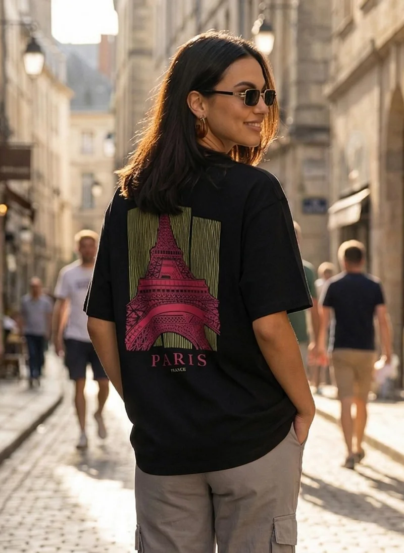 NOBERO Nobero Women Oversized Printed T-shirt