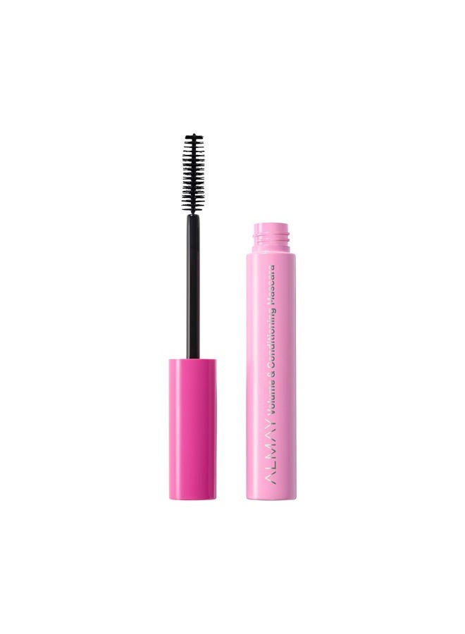 Almay ماسكارا تكثيف وترطيب، تحمل طوال اليوم، 10 أسود داكن، 0.27 أونصة سائلة. - Image 3