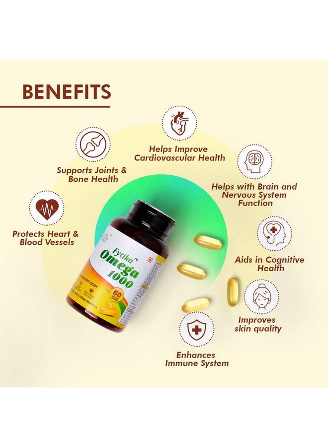 FYTIKA حزمة منتجات فيتيكا الصحية لإدارة الوزن | أقراص فيتيكا ليت إت ميلت لإدارة الوزن (60 قرص) & كبسولات فيتيكا أوميغا 1000 أحماض دهنية أوميغا 3 (60 كبسولة) | مكملات غذائية - Image 4