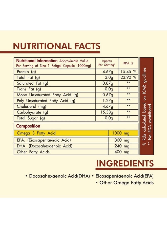 FYTIKA حزمة منتجات فيتيكا الصحية لإدارة الوزن | أقراص فيتيكا ليت إت ميلت لإدارة الوزن (60 قرص) & كبسولات فيتيكا أوميغا 1000 أحماض دهنية أوميغا 3 (60 كبسولة) | مكملات غذائية - Image 2