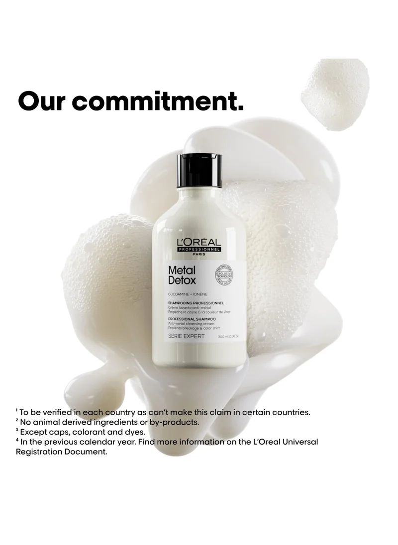 L'Oréal Professionnel L’Oréal Professionnel│Metal Detox Glacial Utopia Duo Set | Shampoo 300ml & Mask 250ml | SERIE EXPERT