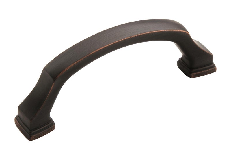 Amerock Cabinet Pull Oil Rubbed Bronze 3 inch 76 mm Center to Center Revitalize 1 Pack Drawer Pull Drawer Handle Cabinet Hardware