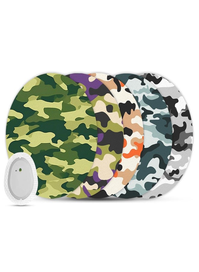 OBUZOO G7 Adhesive Patches Waterproof,10 Pack Breathable & Flexible Full Covers for G7 Sensor & Stelo, Hypoallergenic & Latex-Free Overpatch for Long Stay Protection,Camo Styles - Image 1