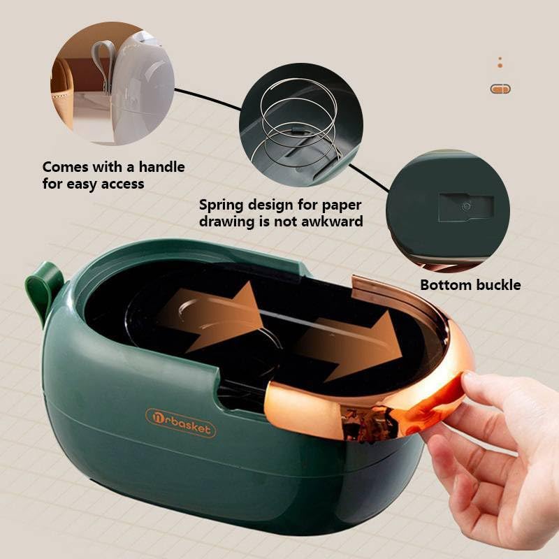 Calyrex Tissue Box Holder Tissue Box Cover Plastic Facial Tissue Dispenser for Home Bathroom, Living Room, Bedroom, Dinning Room, Office - Image 5