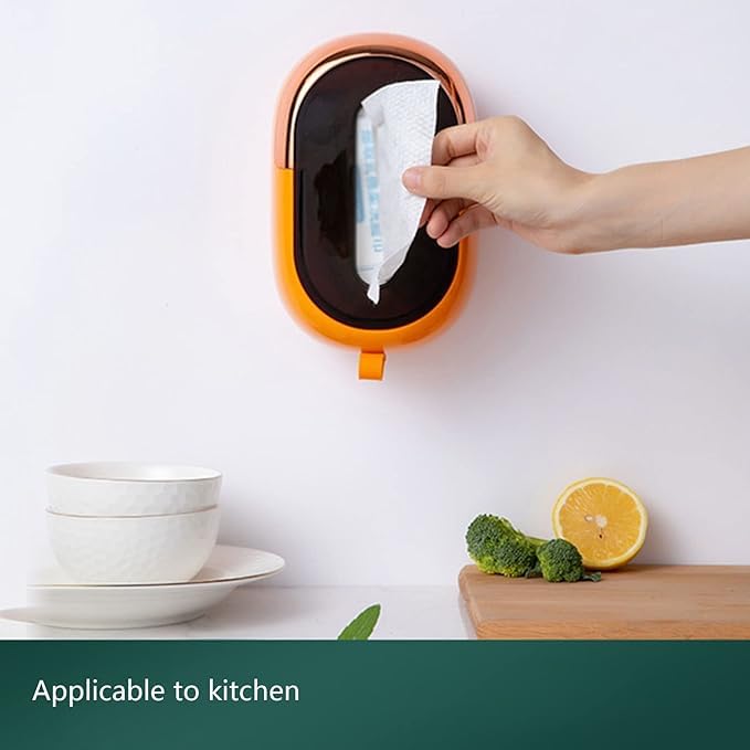 Calyrex Tissue Box Holder Tissue Box Cover Plastic Facial Tissue Dispenser for Home Bathroom, Living Room, Bedroom, Dinning Room, Office - Image 4