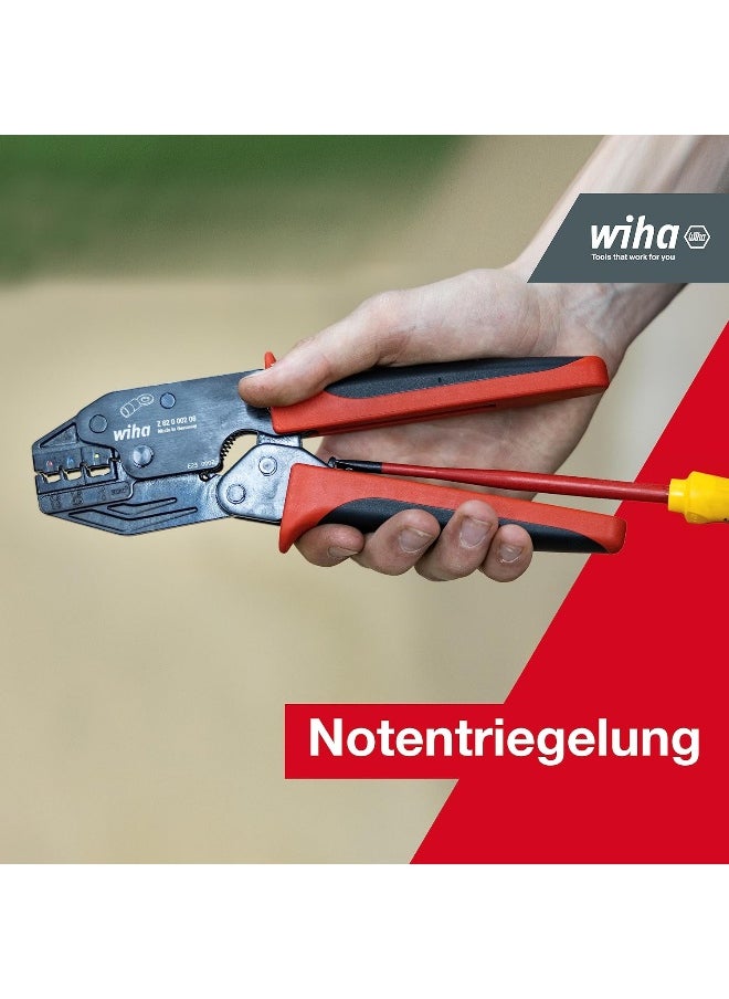 Wiha - Wiha Crimping Tool For Insulated Terminals And Contacts (33841) 220 Mm - Image 1