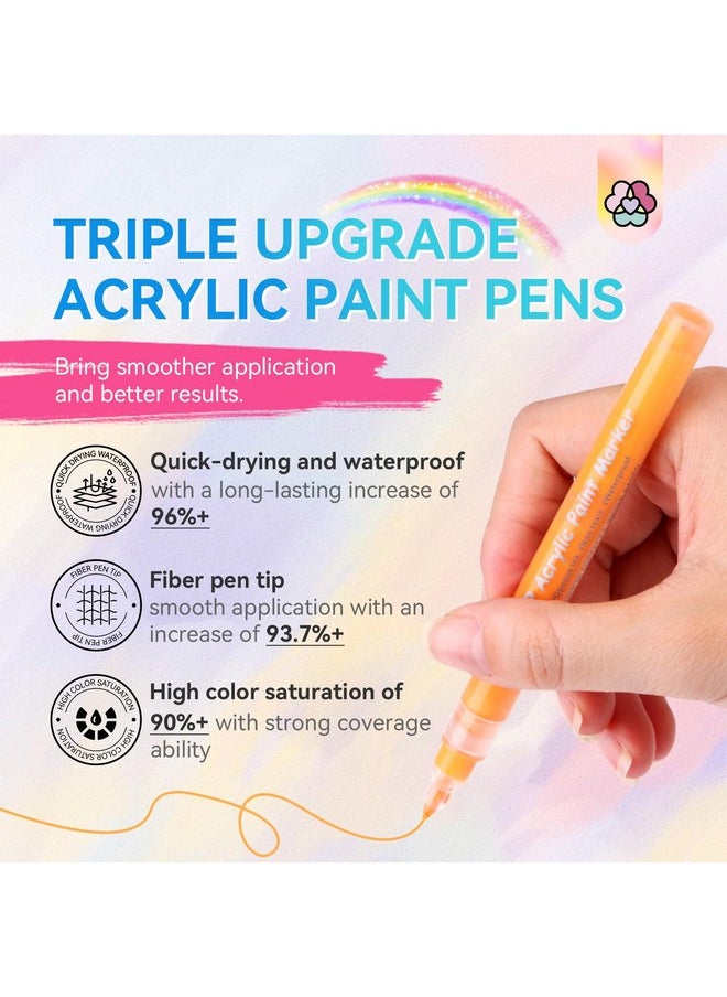 Saviland - Saviland 12 Colors Nail Art Pens Set - 3D Nail Polish Pens Graffiti Nail Dotting Tools Acrylic Paint Pens Drawing Painting Point Liner Pen for Nails Art Design Manicure Nail Pens for Home & Salon DIY - Image 1