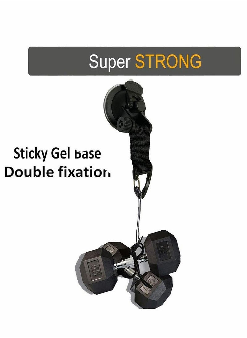 SYOSI - Suction Cup Anchor, Securing Hook, Tent Multifunctional Car Tensioner for Tie Downs - Image 1
