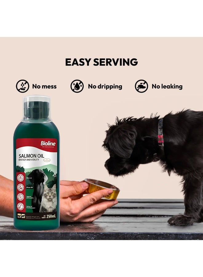 بايولاين زيت السلمون النرويجي من بيولاين 250 مل - Image 2