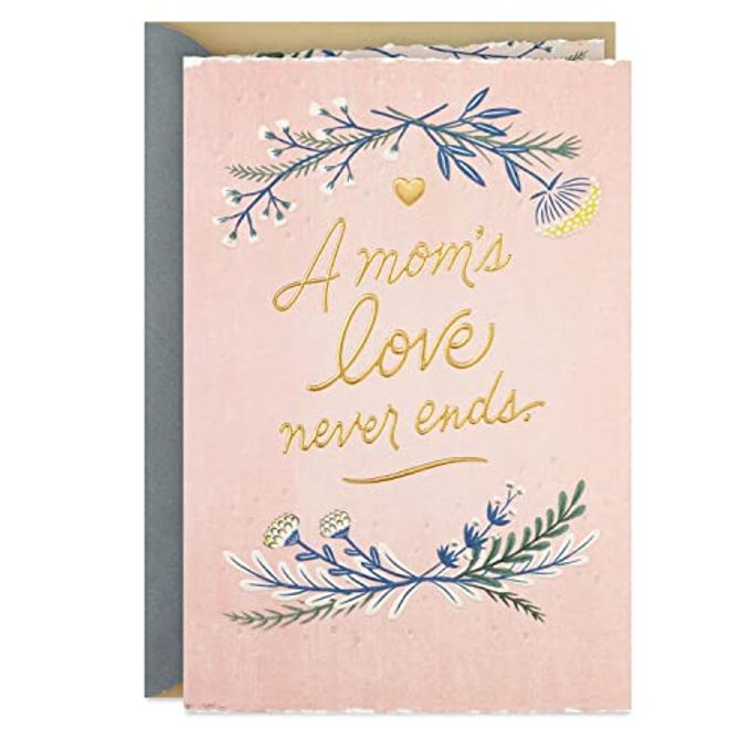 Hallmark Sympathy Card for Loss of Mom (A Mom's Love Never Ends) - Image 1