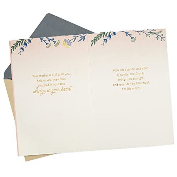 Hallmark Sympathy Card for Loss of Mom (A Mom's Love Never Ends) - Image 5