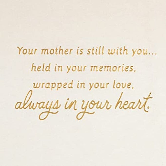 Hallmark Sympathy Card for Loss of Mom (A Mom's Love Never Ends) - Image 3