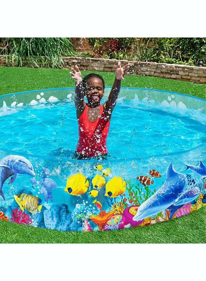 Bestway, 8' x H18" x H46cm Odyssey Fill 'n Fun Play Pool Inflatable Outdoor Water Play Toy for Kids and Families, Durable Premium Quality Material, Easy Inflate and Deflate Design, Pool Beach Garden Summer Fun Activity, 44m - Image 5