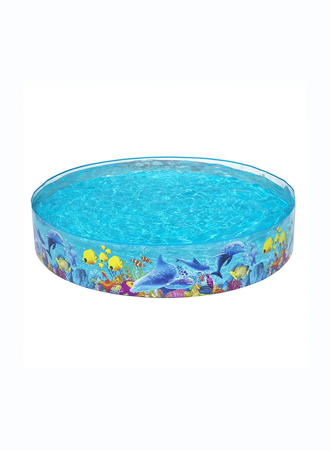 Bestway Bestway, 8' x H18" x H46cm Odyssey Fill 'n Fun Play Pool Inflatable Outdoor Water Play Toy for Kids and Families, Durable Premium Quality Material, Easy Inflate and Deflate Design, Pool Beach Garden Summer Fun Activity, 44m