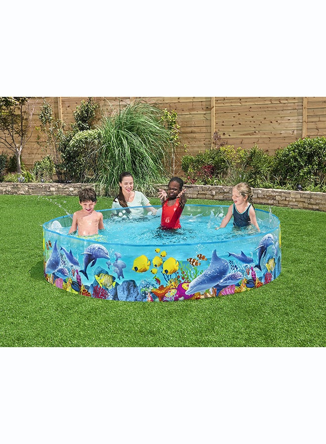 Bestway, 8' x H18" x H46cm Odyssey Fill 'n Fun Play Pool Inflatable Outdoor Water Play Toy for Kids and Families, Durable Premium Quality Material, Easy Inflate and Deflate Design, Pool Beach Garden Summer Fun Activity, 44m - Image 3