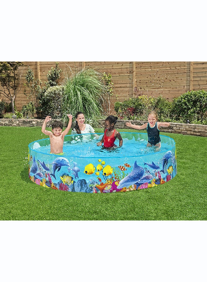 Bestway, 8' x H18" x H46cm Odyssey Fill 'n Fun Play Pool Inflatable Outdoor Water Play Toy for Kids and Families, Durable Premium Quality Material, Easy Inflate and Deflate Design, Pool Beach Garden Summer Fun Activity, 44m - Image 4