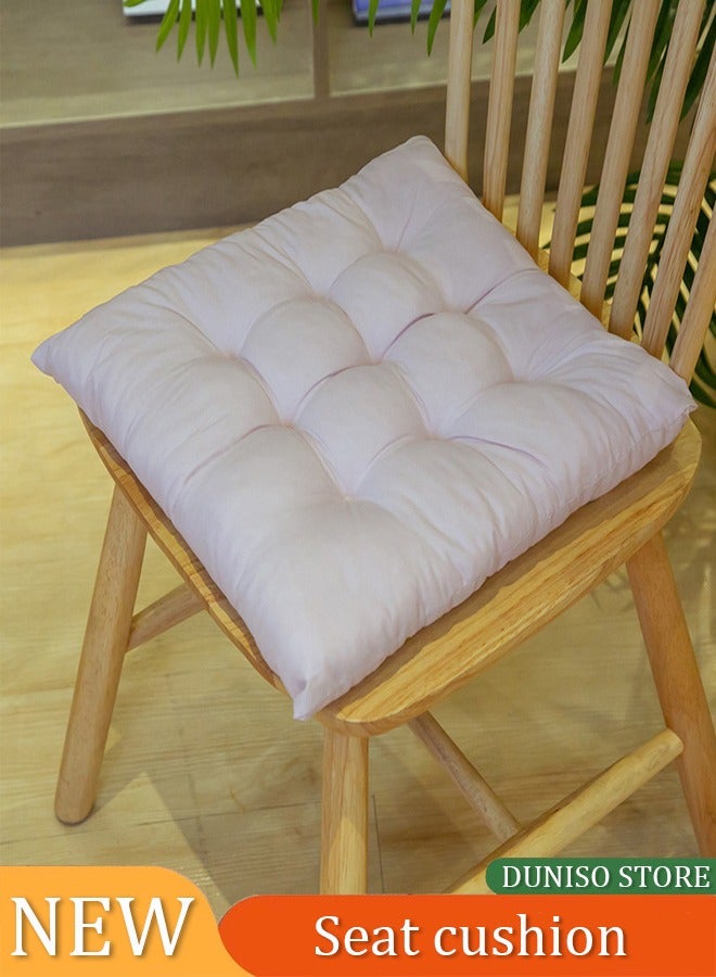 إسكدنيا وسادة للمنزل والمكتب وغرفة المعيشة وغرفة الطعام وسائد كرسي بلون سادة وسادة أرضية مريحة وفناء الحديقة الخارجية - Image 1