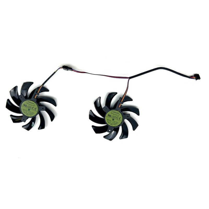 Laptop Parts NEW Cooling Fan 85mm 4pin T129215BU for POWERCOLOR RX 5700 XT 6500XT 6600 6600XT 5700XT 6700 6700XT Fighter Video Card Fan - Image 3