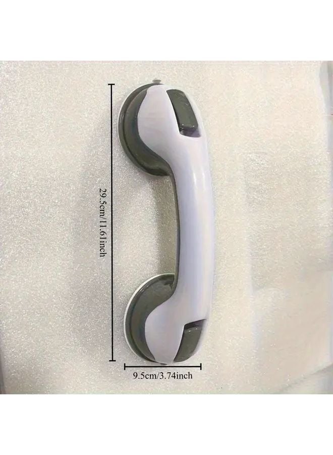 No Drill Shower Grab Bar With Slip Resistant Suction Cup 2Pcs Random Color - Image 3