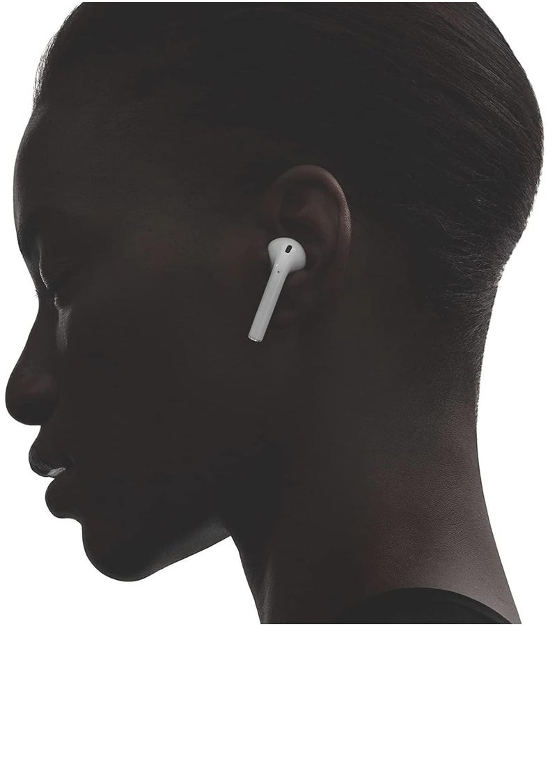 REBENUO - REBENUO True Wireless Bluetooth Earpods Headset with Wireless Charging (White, Version 5.0) - 80 Hours Standby, 400mAh Charging Box - Image 1