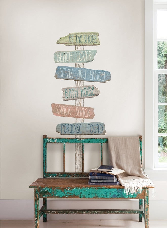 WallPops DWPK2174 Beach Bound Wall Art Kit, Blue - Image 3