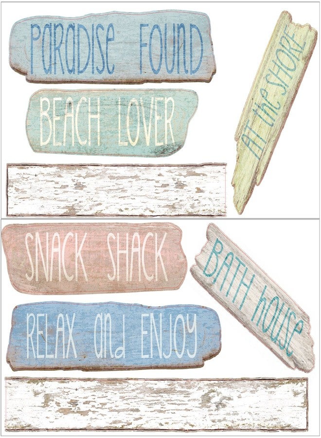 WallPops DWPK2174 Beach Bound Wall Art Kit, Blue - Image 2