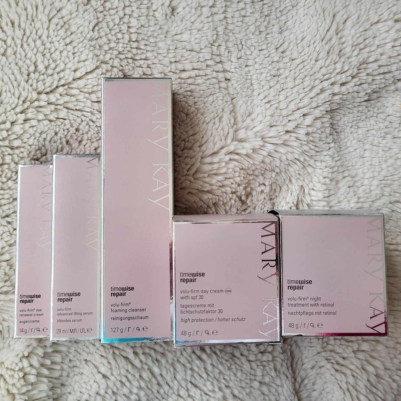 Mary Kay New Mary Kay TimeWise Repair VoluFirm 5 Product Set Adv Skin Care Full Size Large