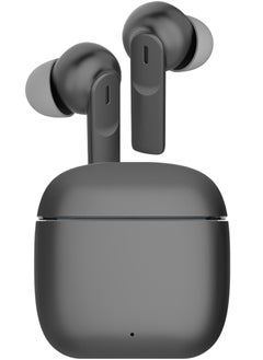 Mi techo mitecho true wireless deep bass hands free calls both headset switch free with wireless charging mini earphone grey  - Image 1