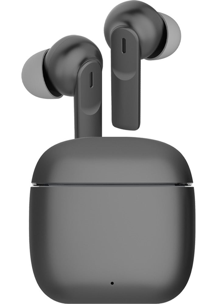 Mi techo mitecho true wireless deep bass hands free calls both headset switch free with wireless charging mini earphone grey - Image 1