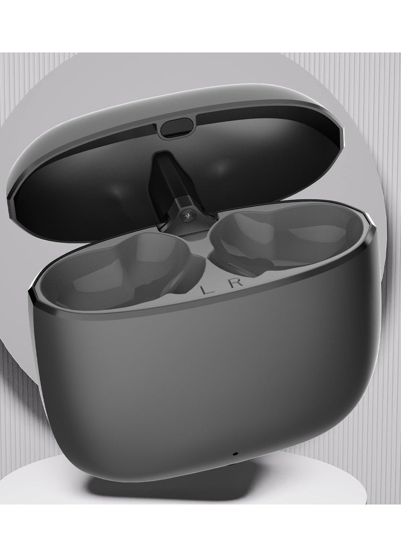 Mi techo mitecho true wireless deep bass hands free calls both headset switch free with wireless charging mini earphone grey - Image 5