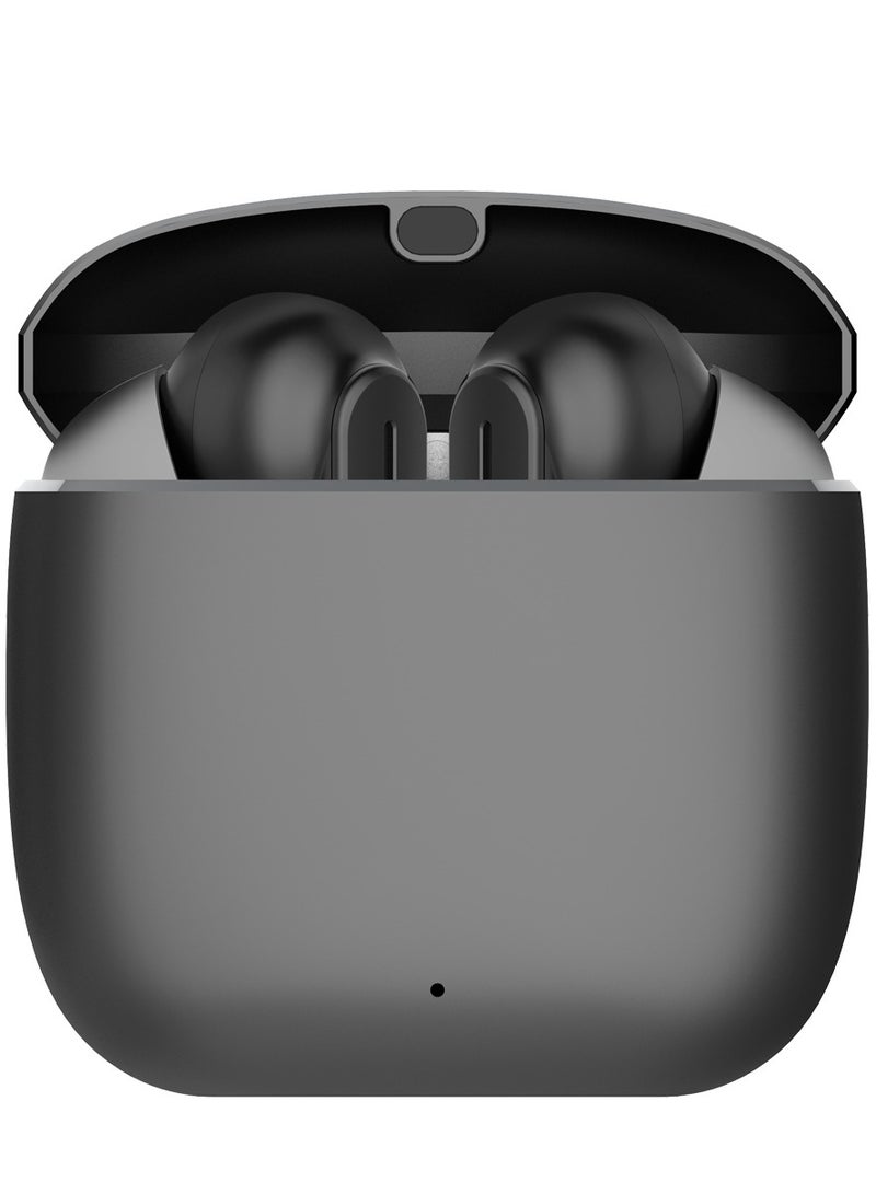 Mi techo mitecho true wireless deep bass hands free calls both headset switch free with wireless charging mini earphone grey - Image 3