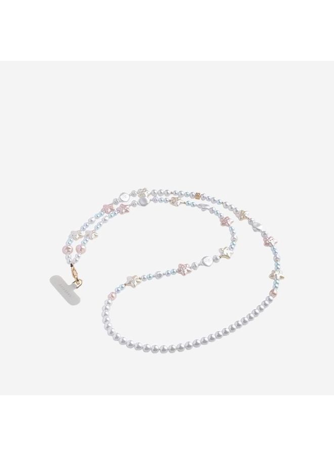 CASETiFY Ouyang Nana's Forest Secret Realm Star Crossbody Strap Mobile Phone Case Lanyard Lanyard Crossbody Chain-Color:Pearl Style Slanted Strap  - Image 4