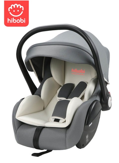 Luxury Multi-Purpose Baby Car Seat And Baby Carrier With Handle, Roof, Adjustable Handle, 3-Point Seat Belt, Suitable For Newborns Aged 0 To 15 Months