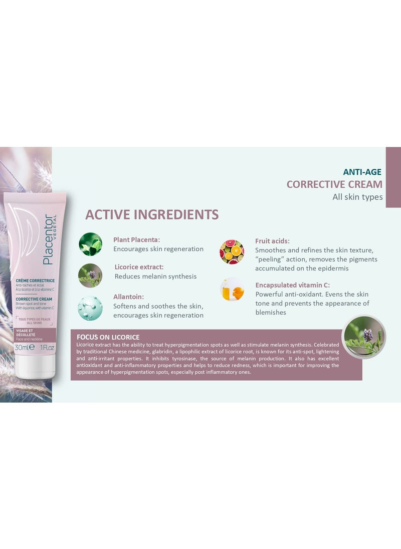Placentor Vegetal - Placentor Corrective Cream - Image 1