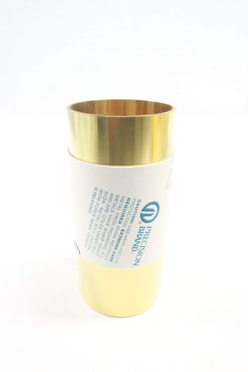 Precision Brand 17370 Brass Shim Stock ROLL 6IN X 100IN 0.008IN - Image 2