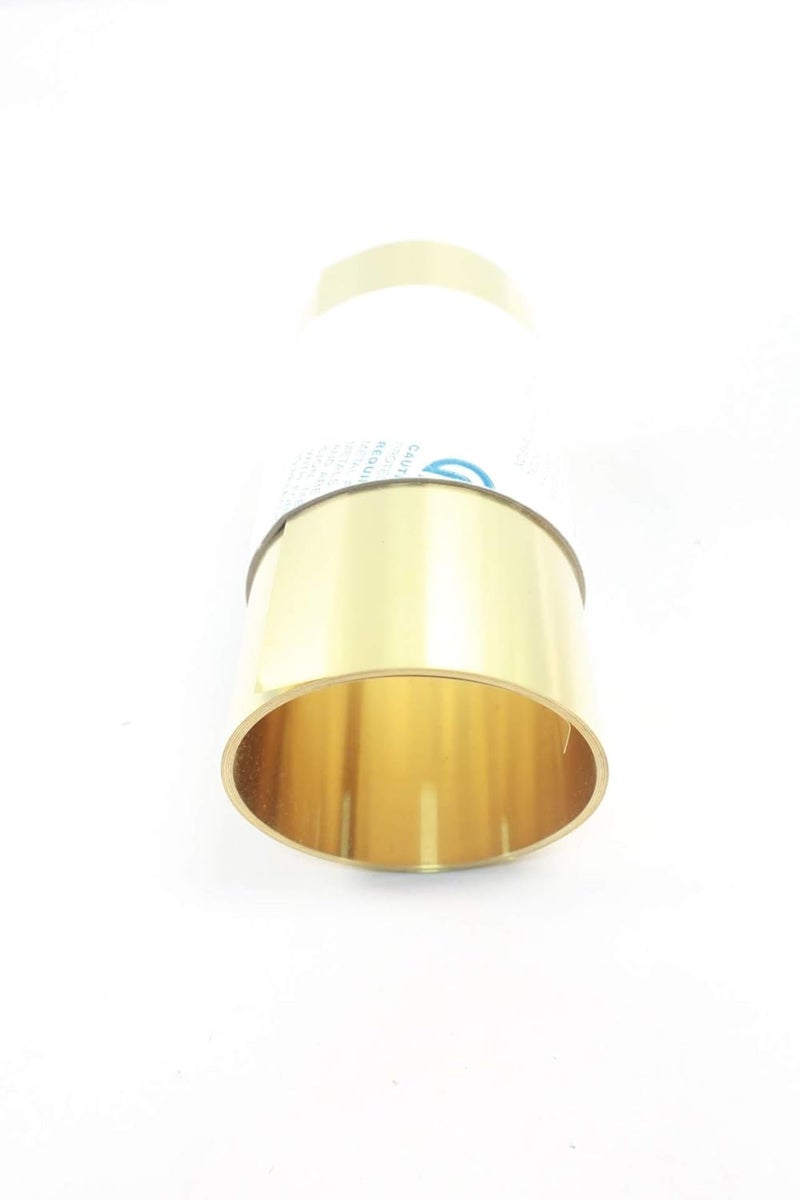 Precision Brand 17370 Brass Shim Stock ROLL 6IN X 100IN 0.008IN - Image 4