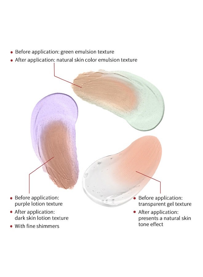 ليكرين كريم تصحيح CC Red مع Centella Asiatica - تركيبة لتصحيح اللون للعيوب والبشرة الحمراء وعلامات حب الشباب - خفيف الوزن وغير دهني - ترطيب البشرة وحماية SPF25 ، مكياج نيود # 1 (أخضر) - Image 4
