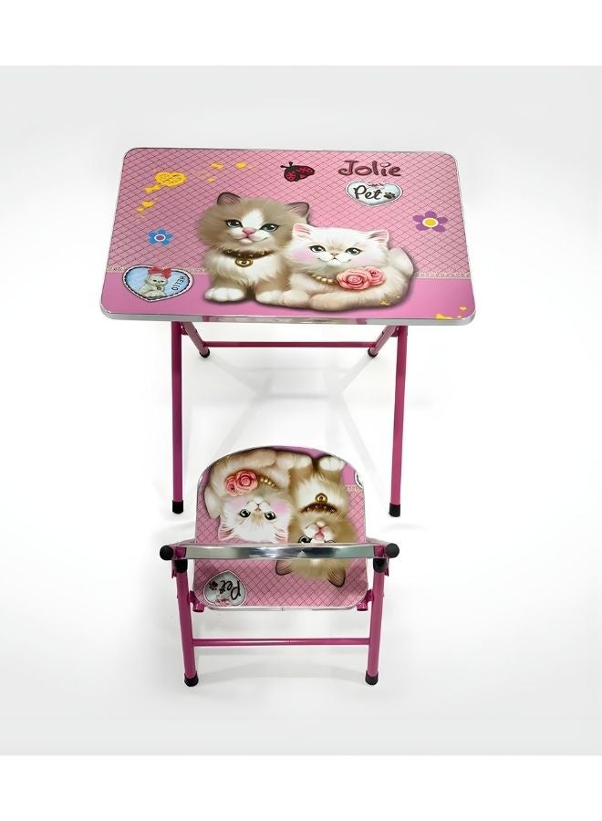 MAAS Smart and Safe Children's Table and Chair Make Study and Play time more Fun for your Child with this practical Children's table and Chair, Specially Designed for your child's Comfort and to Support the Correct sitting Posture. - Image 3