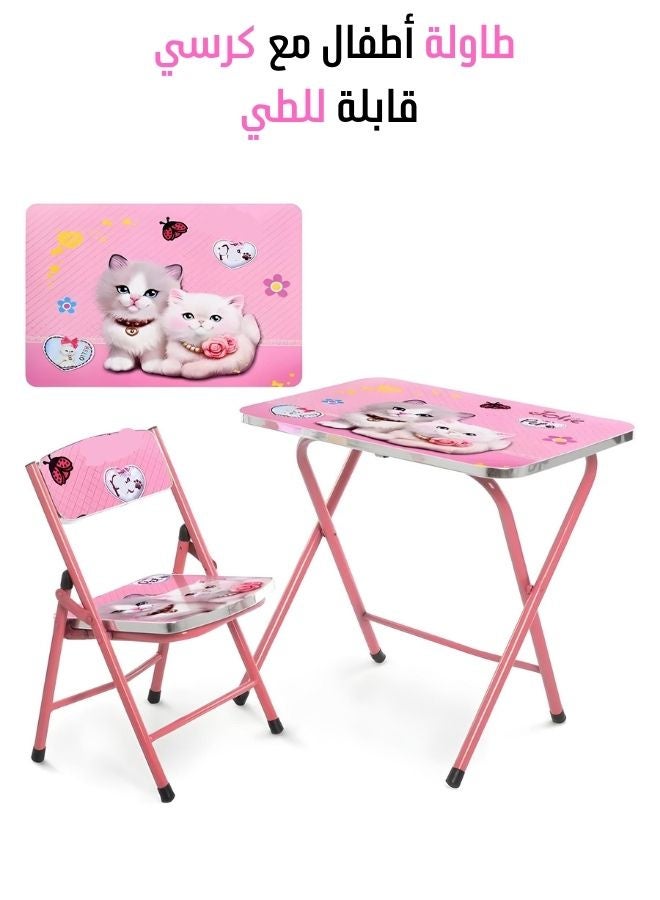MAAS Smart and Safe Children's Table and Chair Make Study and Play time more Fun for your Child with this practical Children's table and Chair, Specially Designed for your child's Comfort and to Support the Correct sitting Posture. - Image 1