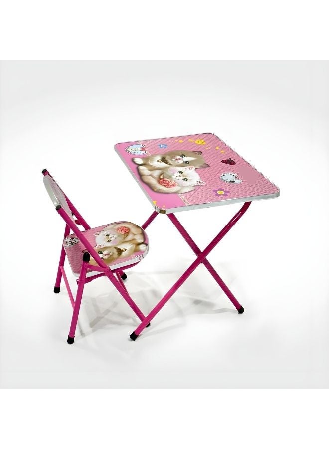 MAAS Smart and Safe Children's Table and Chair Make Study and Play time more Fun for your Child with this practical Children's table and Chair, Specially Designed for your child's Comfort and to Support the Correct sitting Posture. - Image 2