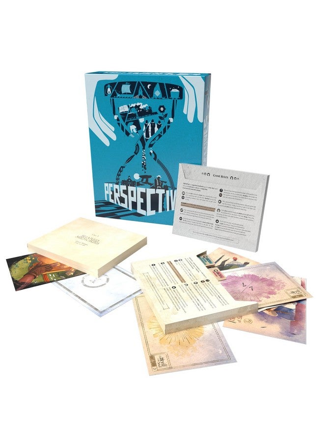 Space Cowboys Perspectives (Blue Box) - Mystery Game, Cooperative Storytelling Game, Collaborative Detective Game for Kids & Adults, Ages 12+, 2-6 Players, 90 Minute Playtime, Made - Image 2