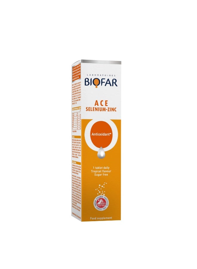 Biofar Effervescent Ace Selenium-Zinc – 20 Tablets