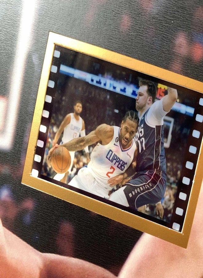 sufenvera Basketball Fans Poster - Print Signed Kawhi Leonard Framed Mini Film Photo Display 8x6 Inches,Birthday Christmas Gifts for Family/Friends - Image 2