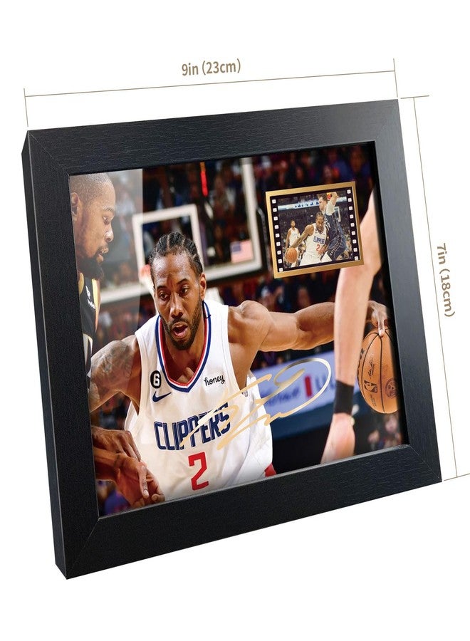 sufenvera Basketball Fans Poster - Print Signed Kawhi Leonard Framed Mini Film Photo Display 8x6 Inches,Birthday Christmas Gifts for Family/Friends - Image 5