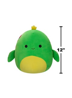 Squishmallows 12 inch Medium Plush Lars Neon Grn Trtl Tie Dye Shell Officially Licensed Kellytoy Plush Toy Colorful Soft Gift for Kids Girls & Boys Washable Squishy Stuff Toy Multicolor All Age  - Image 5
