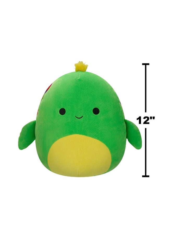 Squishmallows 12 inch Medium Plush Lars Neon Grn Trtl Tie Dye Shell Officially Licensed Kellytoy Plush Toy Colorful Soft Gift for Kids Girls & Boys Washable Squishy Stuff Toy Multicolor All Age  - Image 5