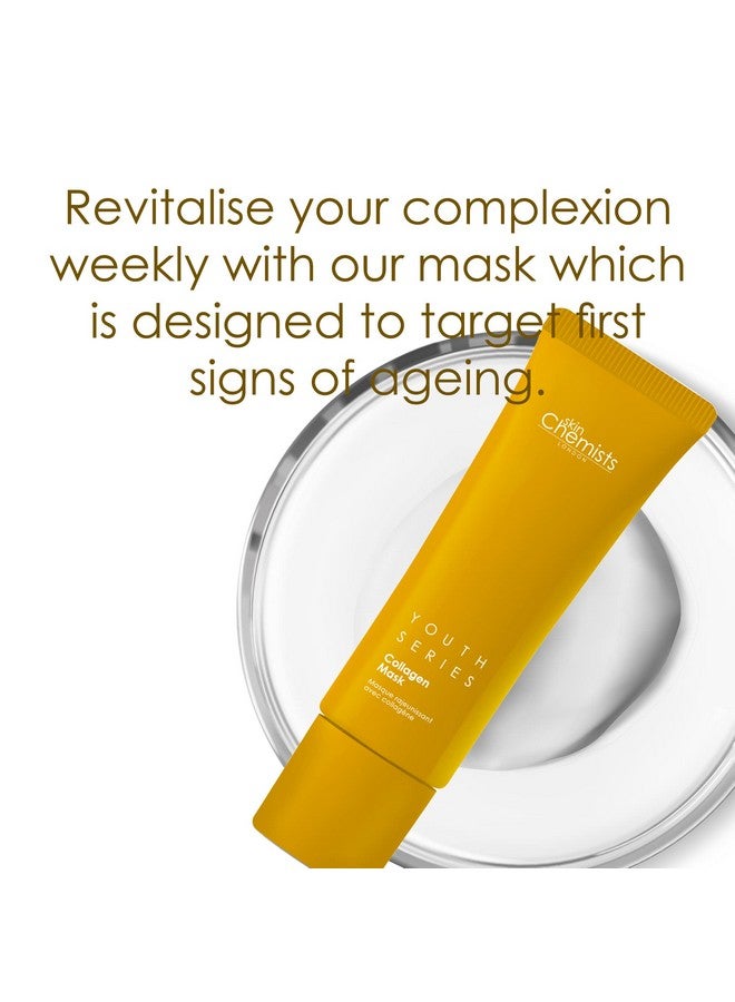Skin Chemists Collagen Face Mask Anti Aging Face Mask For Youthful Hydrated Skin Reduces Fine Lines & Wrinkles Revive Moisturize And Soften Face Mask Skincare 50Ml - Image 2