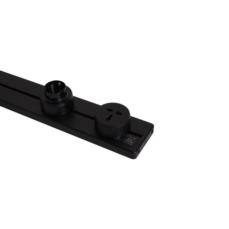 Jana Light Zoya Track Light Socket – Black – 60 cm (32A) – Model ZOYA-001 - Image 3