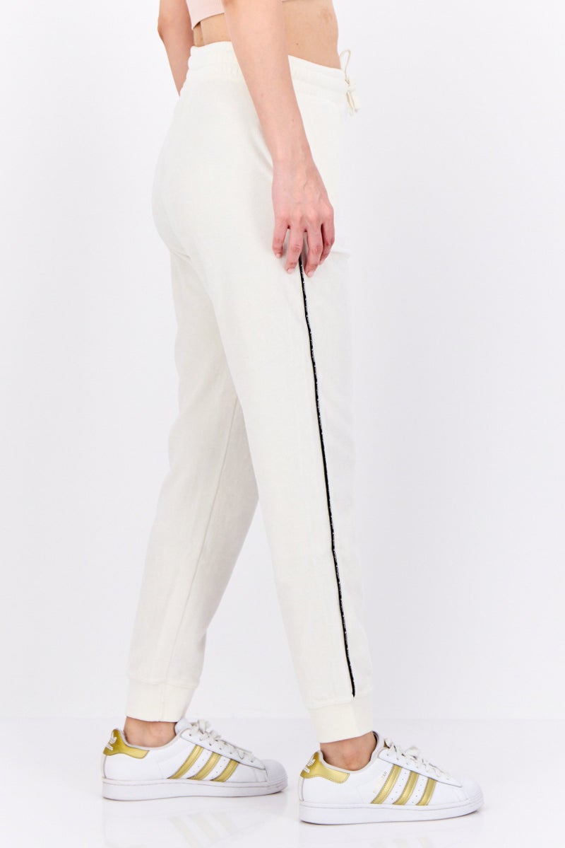 Champion Women Sportswear Fit Training Sweatpants, Cream  - Image 2